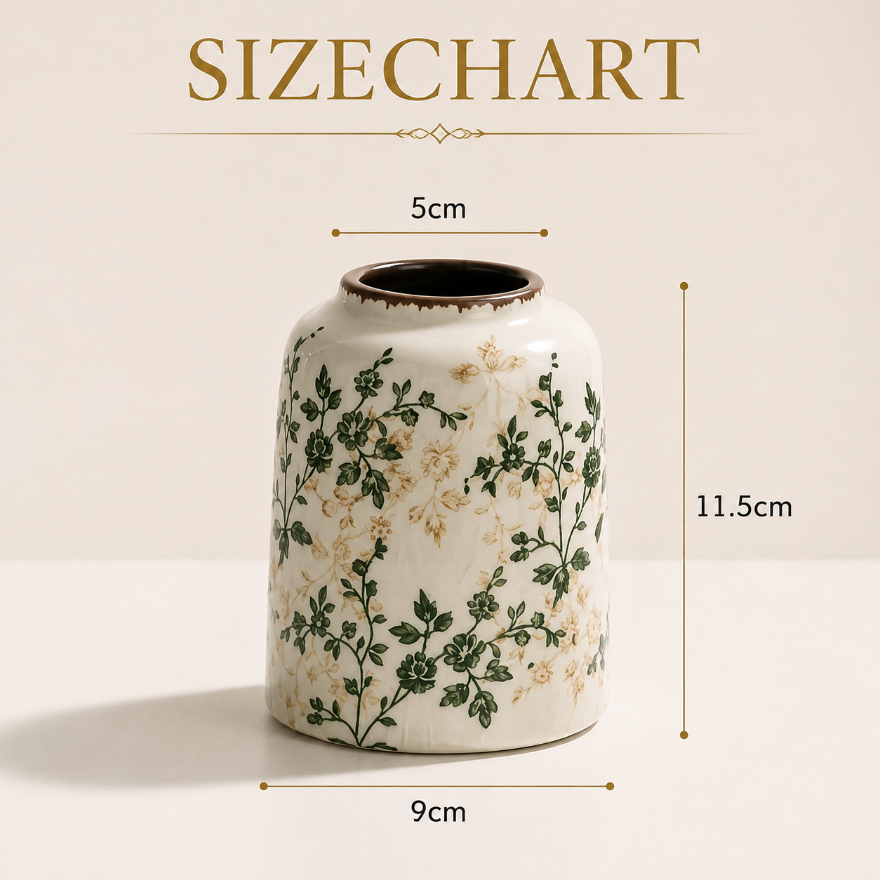 Ceramic Vase Home Decor | Handmade Flower Display Vase | Bohemian Table Decoration | Living Room Accent Piece | Dried Flower Holder