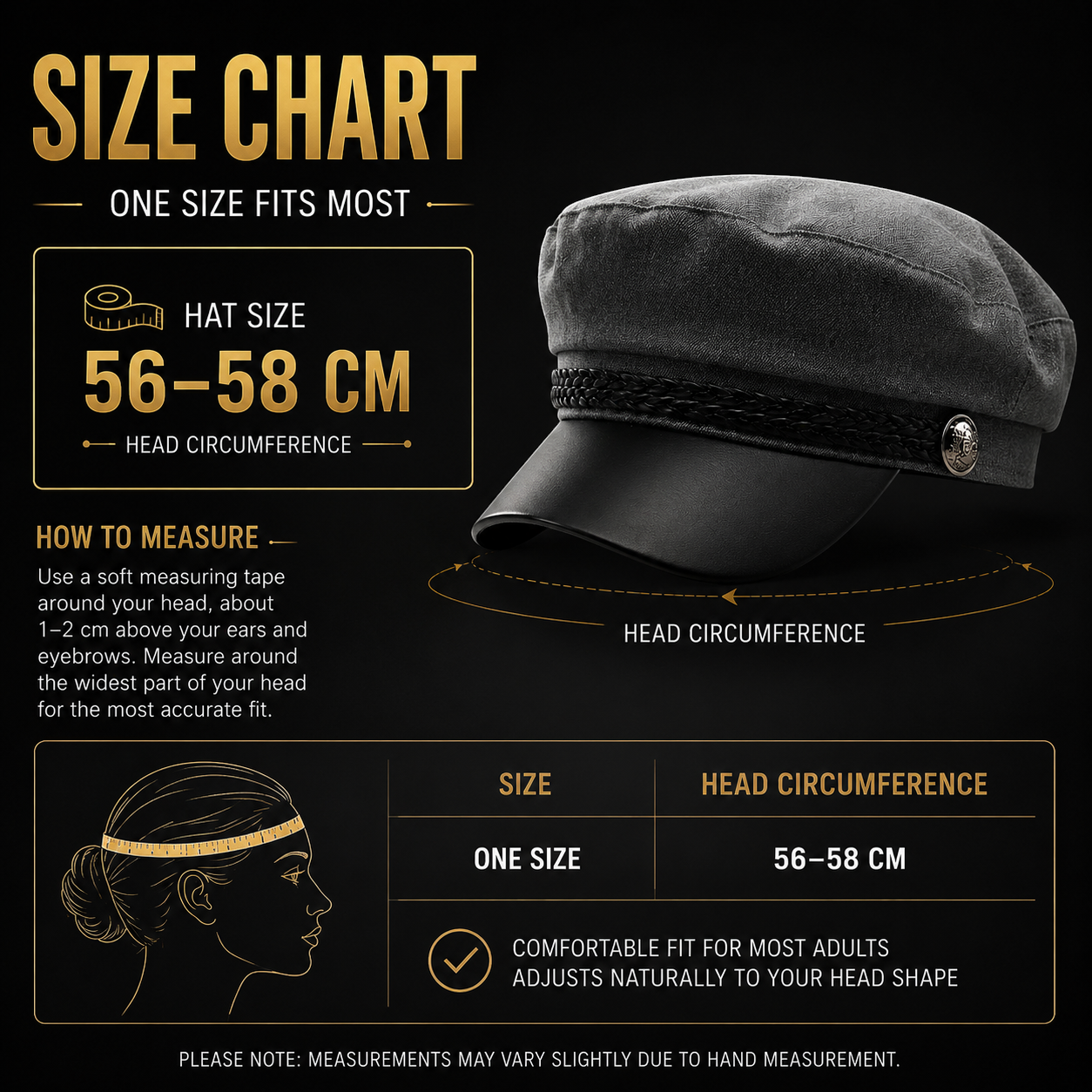 Vintage Military Newsboy Cap for Men & Women, Classic Cadet Captain Hat, Stylish Flat Brim Vintage Streetwear Hat