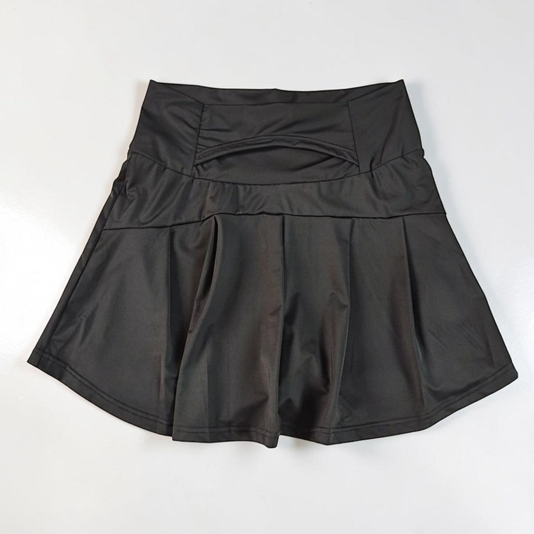 Women's High Waist Athletic Skort Quick Dry Active Skirt With Pocket | Lightweight Yoga Running Fitness Wear