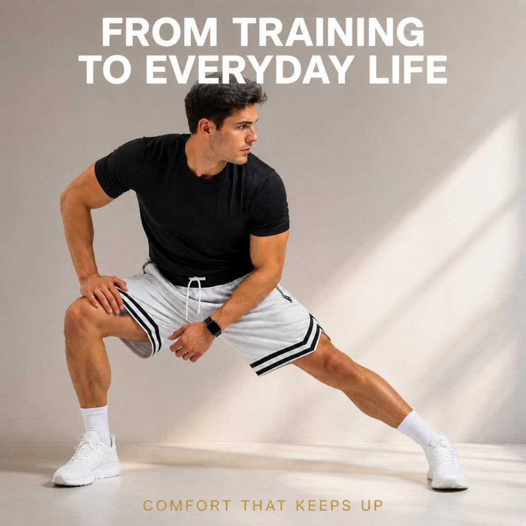 Men Athletic Shorts | Zipper Pocket Gym Shorts | Breathable Quick Dry Sportswear | Drawstring Training Shorts | Casual Workout Summer Wear