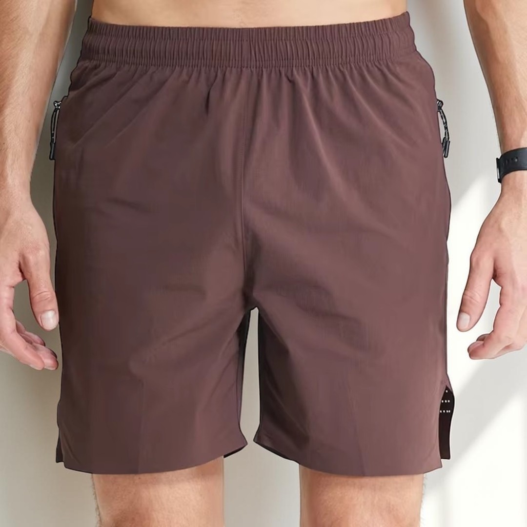 Men’s Gym Shorts | Lightweight Training Bottoms | Elastic Waist Running Wear | Side Pocket Workout Shorts | Fitness Bottom