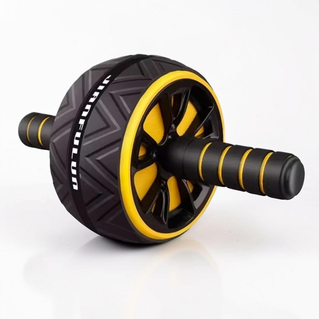 Ab Roller Wheel | Core Workout Trainer | Non Slip Fitness Wheel | Home Gym Ab Exercise Equipment | Compact Training Tool