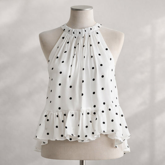 Women's Halter Neck Off-shoulder Vest Blouse / Suspender
