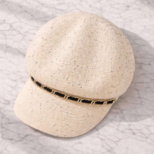 Women's Summer Hat/  Octagonal Painter Hat